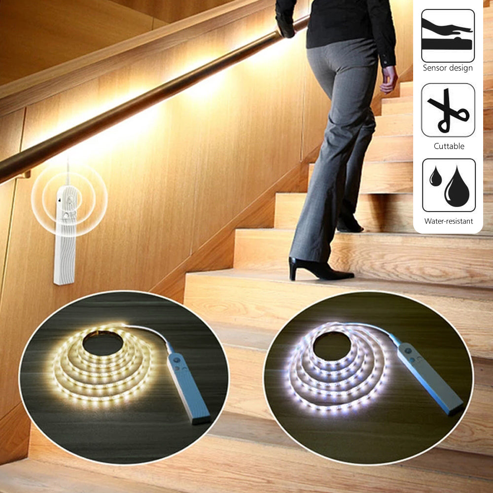 Wireless led lights for shop stairs